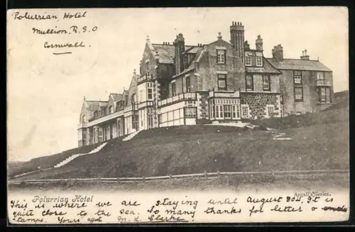 AK Mullion, Polurrian Hotel