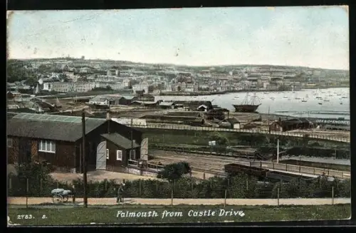 AK Falmouth, Seen from Castle Drive