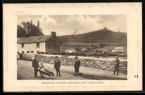 AK Redruth, Parish Church and Carn Brea