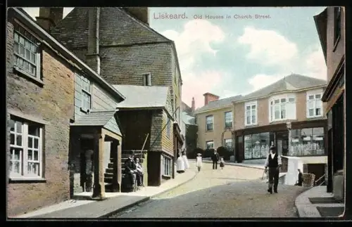 AK Liskeard, Old Houses in Church Street