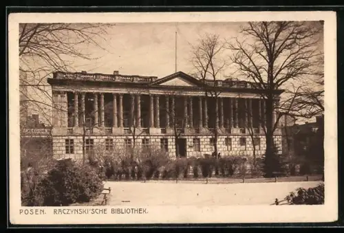 AK Posen, Raczynskische Bibliothek
