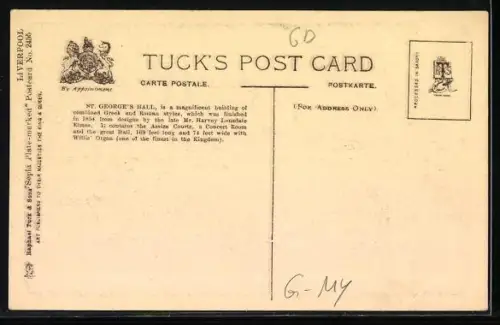 AK Liverpool, St. Georges Hall