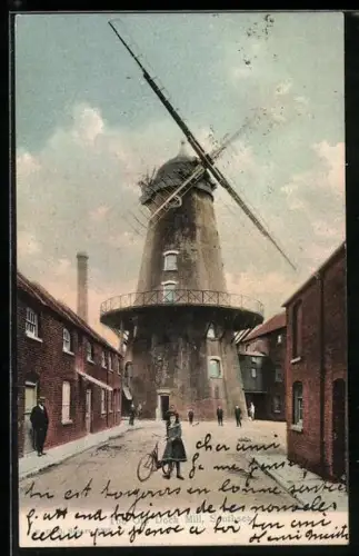 AK Southsea, The Old Dock Mill