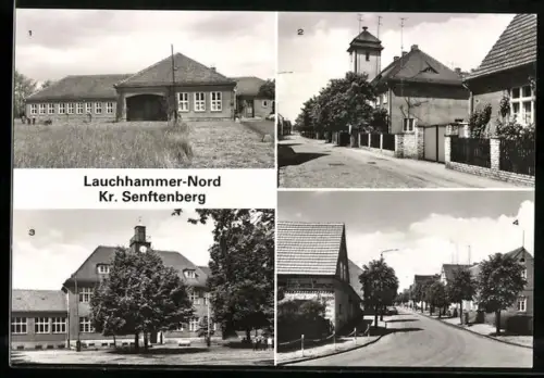 AK Lauchhammer, Lauchhammer-Nord, Kindertagesstätte, Polytechnische Oberschule, Hauptstrasse