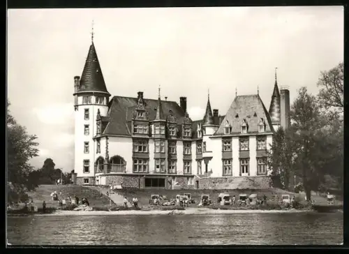 AK Klink /Waren, FDGB-Ferienobjekt Erholungsheim Schloss Klink