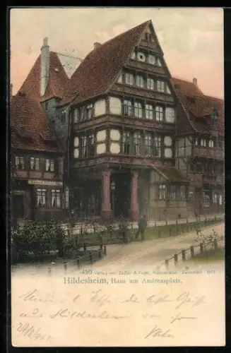 AK Hildesheim, Haus am Andreasplatz