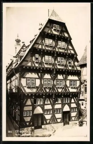 AK Esslingen / Neckar, altes Rathaus