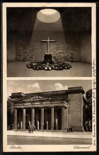 AK Berlin, Ehrenmal, Neue Wache, Unter den Linden 4