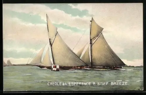 AK Creole & L`Esperance, A Stiff Breeze, Segelsport