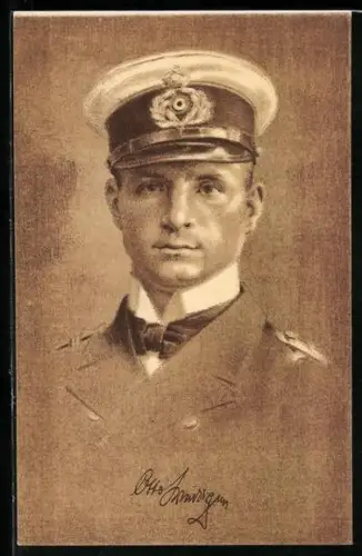 AK Kapitänleutnant Otto Weddigen, Kommandant U-Boot U-9