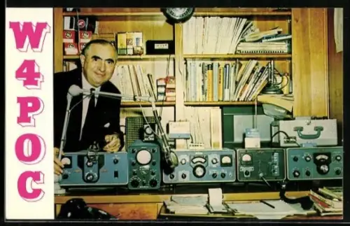 AK Radio W4POC, Doc Jacob Hacken, Savannah, 4737 Cumberland Drive