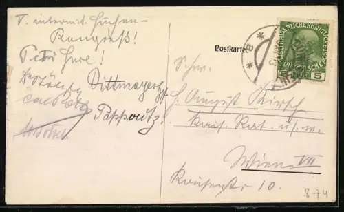 AK Zwei Angler am Ufer stehend