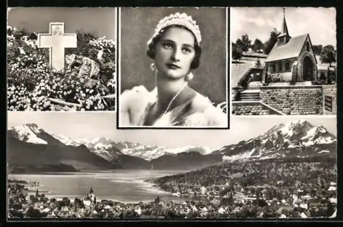 AK Küssnacht a. Rigi, Königin Astrid von Belgien, Gedächtniskapelle