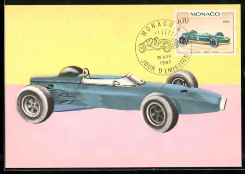 Maximum-AK Monaco, B.R.M. Modèle 1964, Voitures de courses