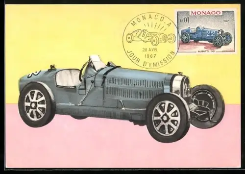 Maximum-AK Monaco, Voitures de Courses, Bugatti 1931, Rennwagen