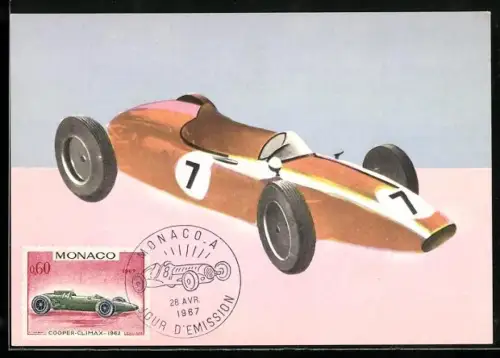 Maximum-AK Monaco, Voitures de Courses, Cooper-Climax 1962, Rennwagen