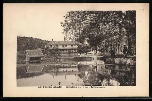 AK La Ferté-Alais, Moulins du Gué, L`Essonnes