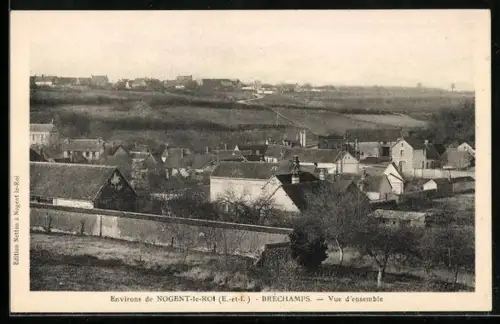 AK Bréchamps, Vue d`ensemble, Ortsansicht