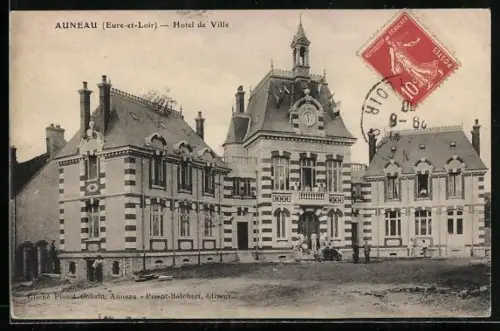 AK Auneau, Hotel de Ville, Rathaus