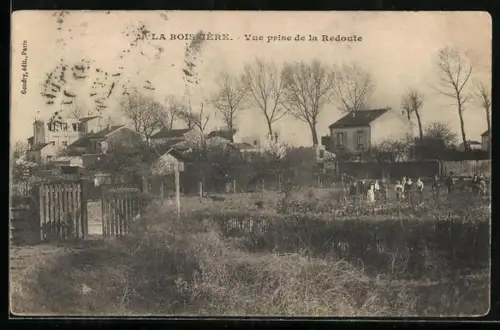 AK La Boissière, Vue prise de la Redoute