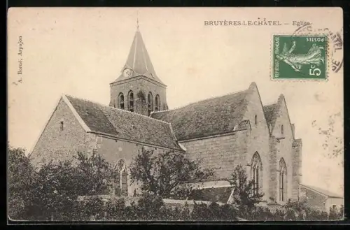 AK Bruyères-le-Chatel, Eglise