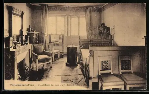 AK Tillieres-sur-Avre, Hostellerie du Bois Joly, Chambre Enpires