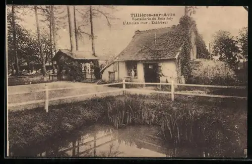 AK Tillières-sur-Avre, L`ancien four, Extérieur de l`Hostellerie du Bois Joly