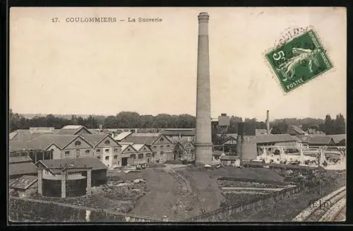 AK Coulommiers, La Sucrerie, Zuckerfabrik