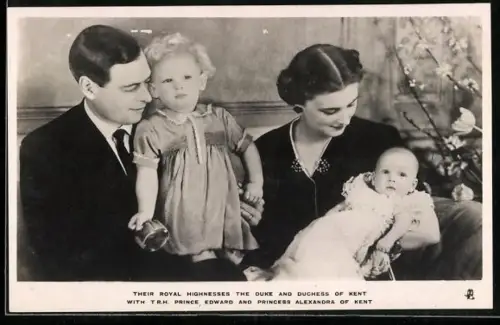 AK Their Royal Highnesses the duke and duchess of Kent