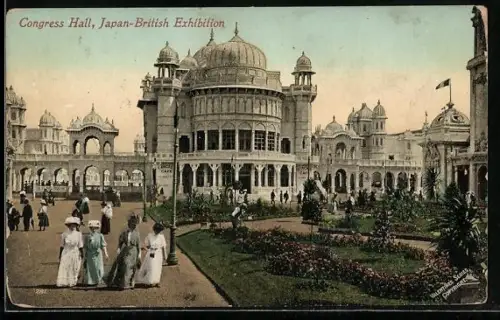AK London, Japan-British Exhibition, Congress Hall