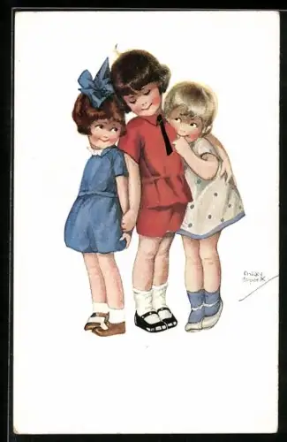 Künstler-AK Chicky Spark: Der Don Juan, Kinder