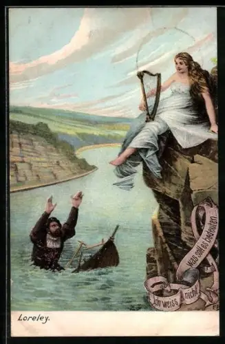 AK Loreley, Ich weiss nicht, was soll es bedeuten..., ertrinkender Seemann