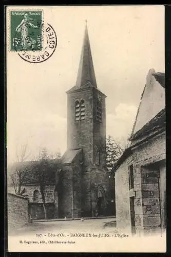 AK Baigneux-les-Juifs, l'Eglise