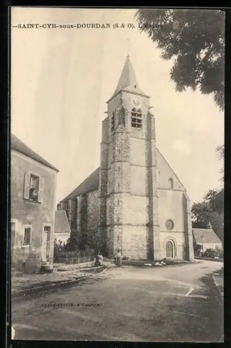 AK Saint-Cyr-sous-Dordan, l'Eglise