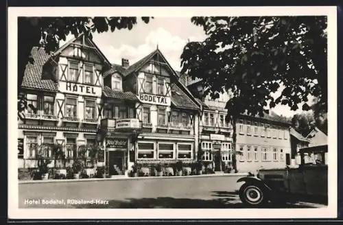 AK Rübeland /Harz, Hotel Bodetal