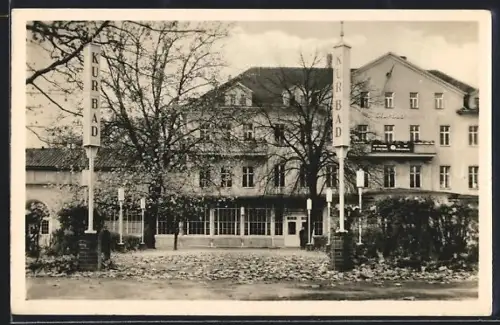 AK Bad Lausick, Blick zum Kurbad