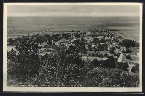 AK Lichtenberg bei Wolfenbüttel, Blick von der Burgruine