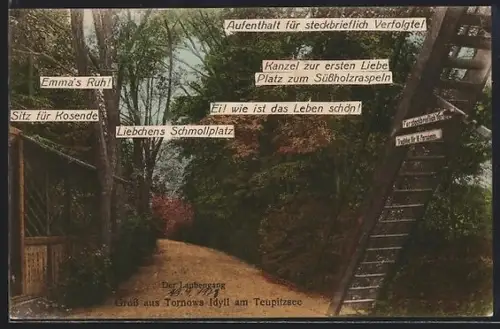 AK Tornow am Teupitzsee, Der Laubengang