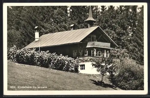 AK Oberstdorf i. bayr. Allgäu, Kinderheim Gutermann