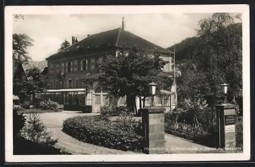 AK Herrenalb i. Schwarzwald, Hotel Falkenstein