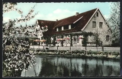 AK Steinkirchen über Stade, Hotel Das Alte Land, Bes. J. Mölck u. Sohn