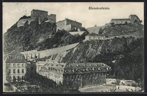 AK Koblenz /Ehrenbreitstein, Festung Ehrenbreitstein