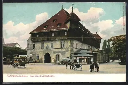 AK Konstanz z. Bodensee, Das Conciliumsgebäude