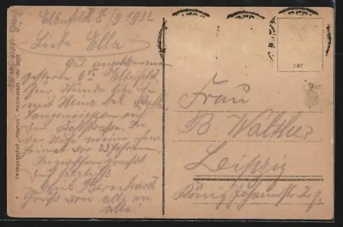 AK Elberfeld, Neumarkt, Brunnen, Rathaus