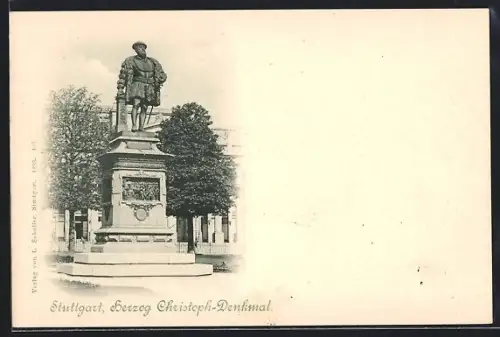 AK Stuttgart, Herzog Christoph-Denkmal