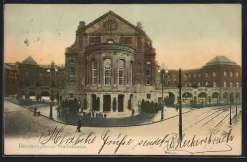 AK Barmen, Neues Stadttheater