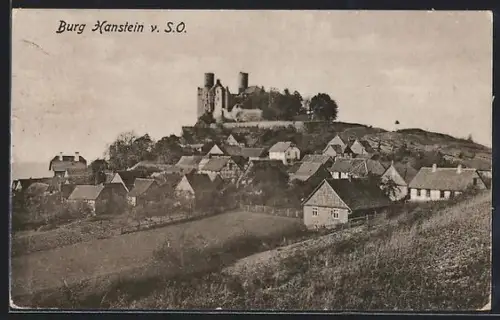 AK Hanstein, Burg Hanstein vom Südosten