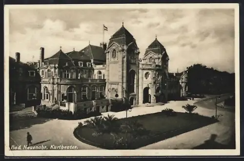 AK Bad Neuenahr, Kurtheater aus der Vogelschau