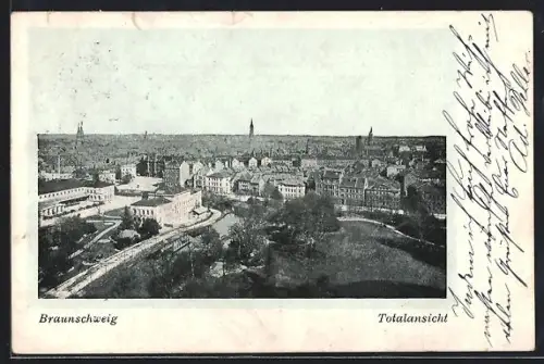 AK Braunschweig, Totalansicht