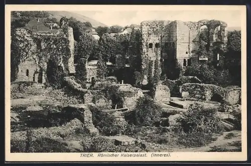 AK Trier, Römischer Kaiserpalast, Inneres